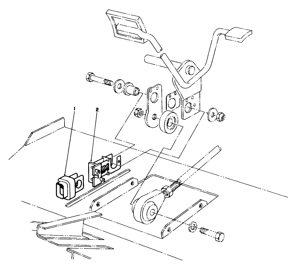Traction Pedal Assembly