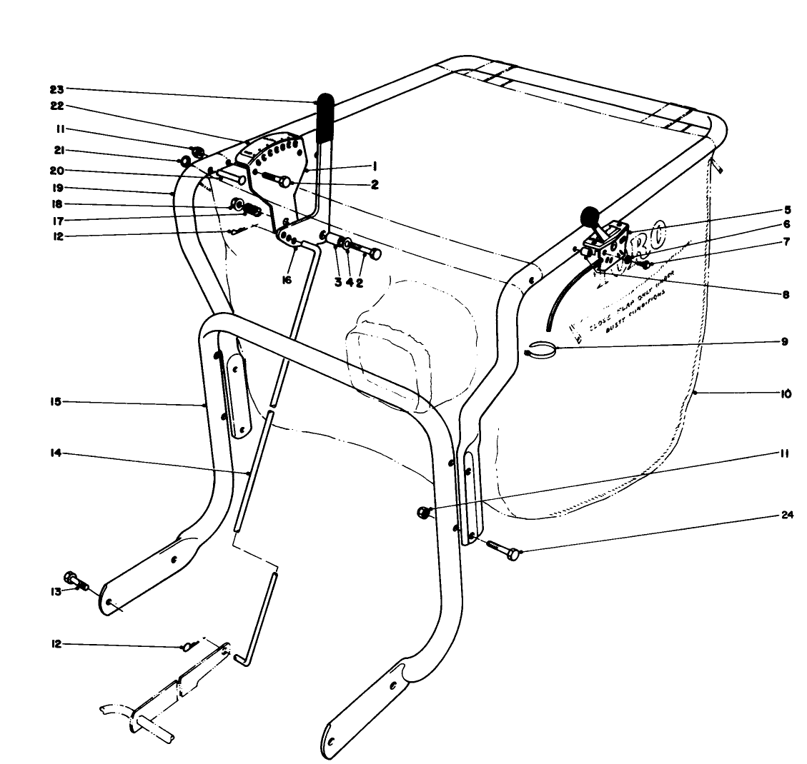 Control & Handle Assembly (model 62912)