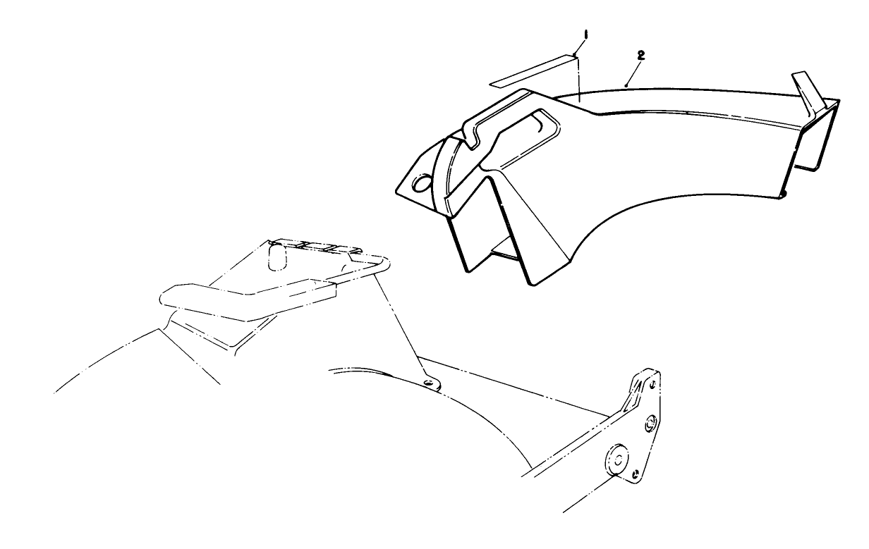 Side Discharge Chute Model No 59168 (optional)