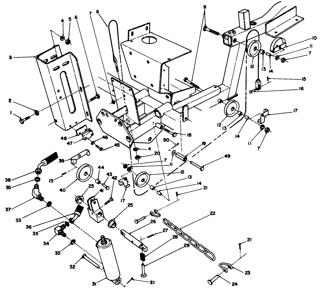 Cutting Unit Lift Assembly