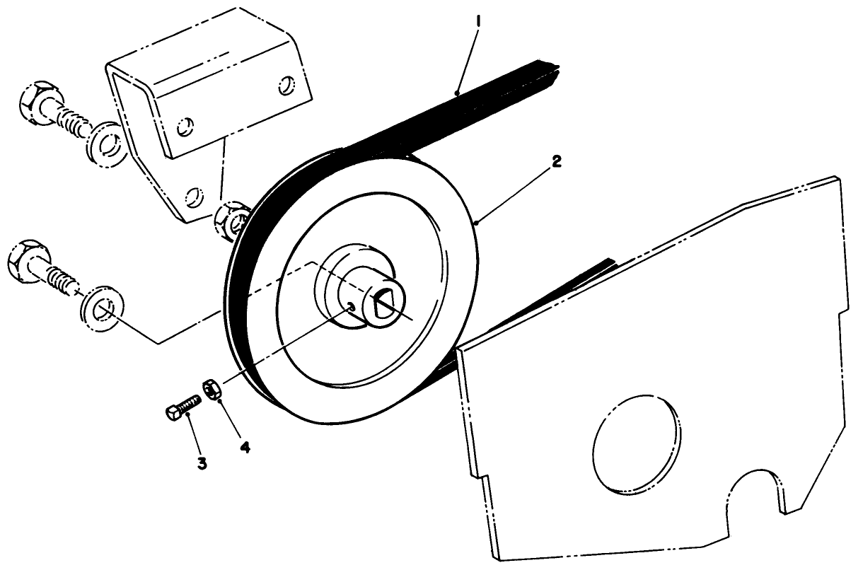 Large Pulley Kit No. 67-9540 (optional)