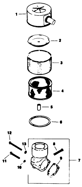 Air Intake-Engine Kohler Model No. M16qs Spec No. 711563
