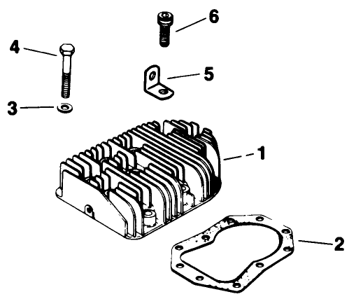Cylinder Head-Engine Kohler Model No. M16qs Spec No. 711563
