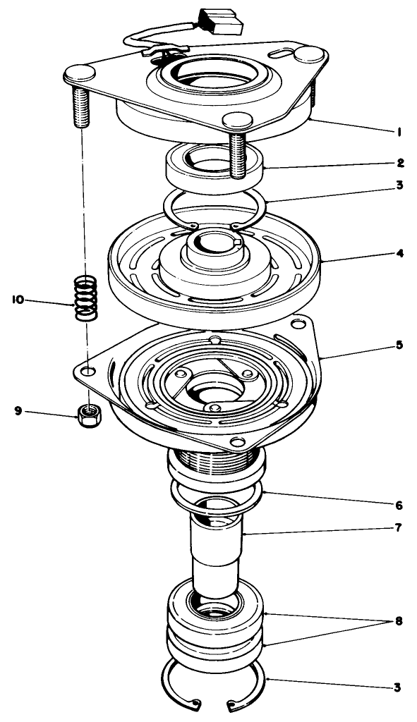 Electric Clutch Assembly No. 70-8020