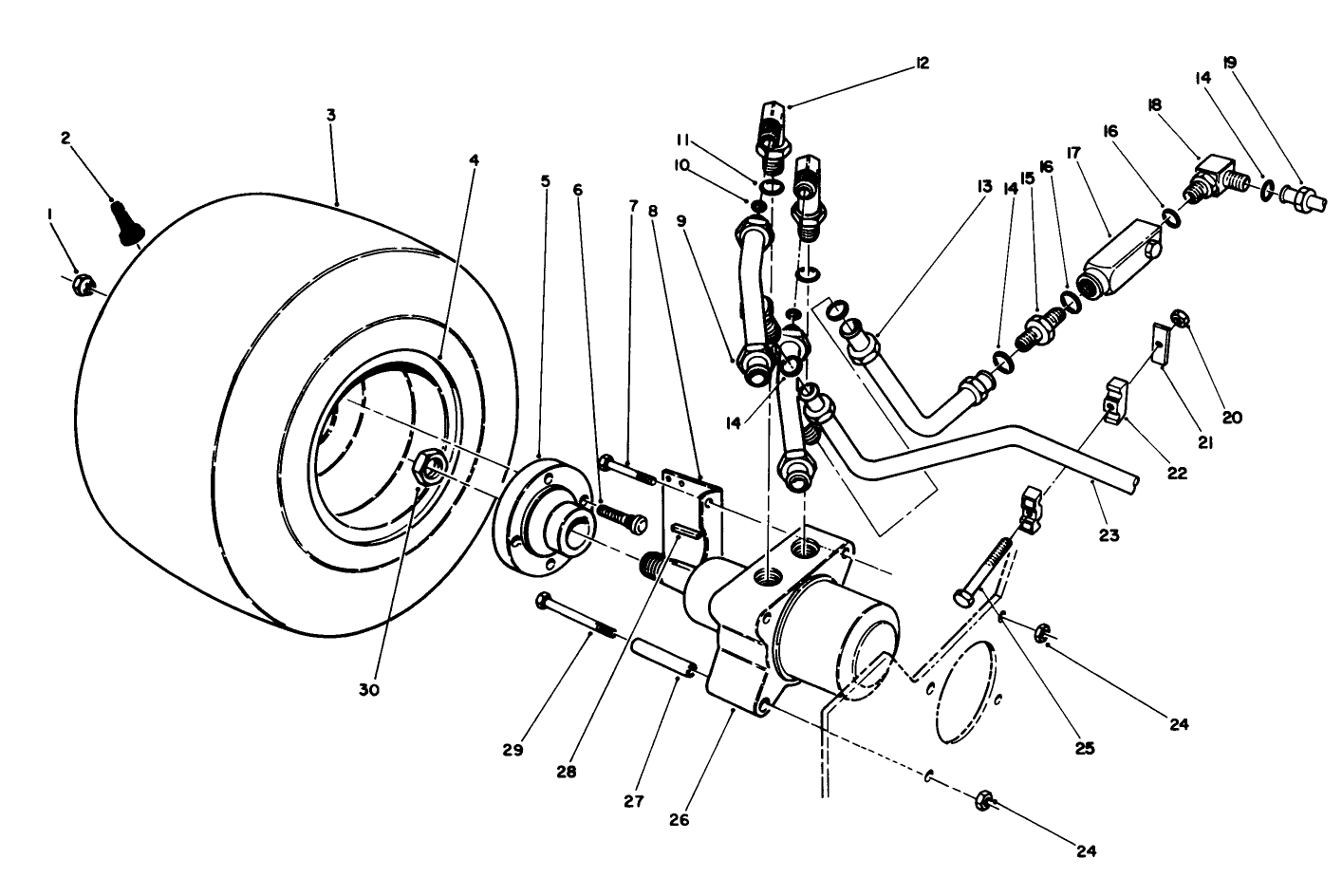R.h. Front Wheel Assembly