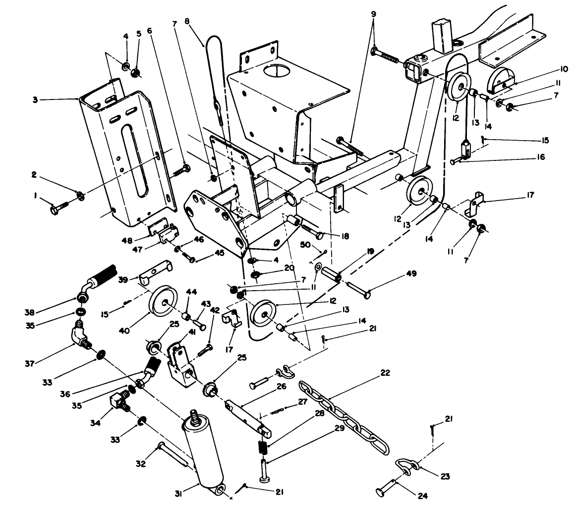 Cutting Unit Lift Assembly