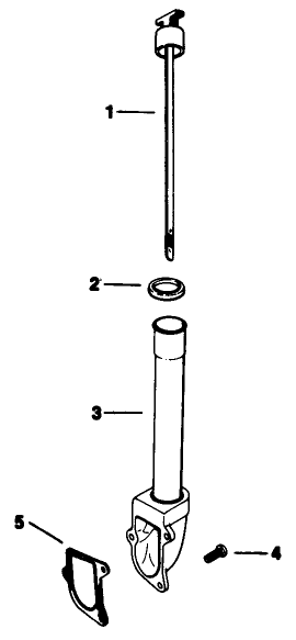 Dipstick-Engine Model No. M16qs Spec No. 711563