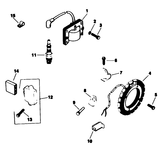 Ignition-Engine Model No. M16qs Spec No. 711563