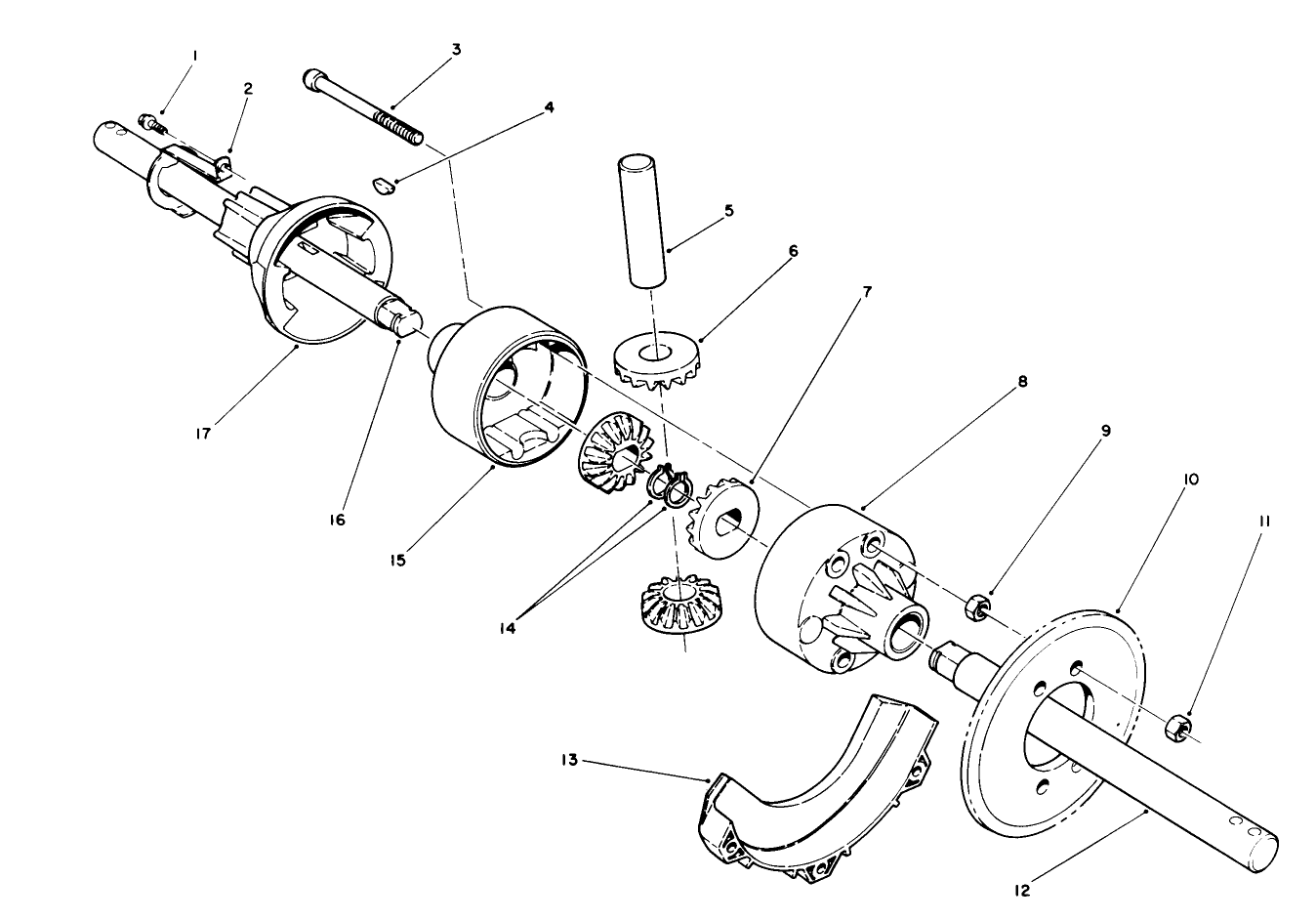 Differential Kit Modle No. 38038 (optional)