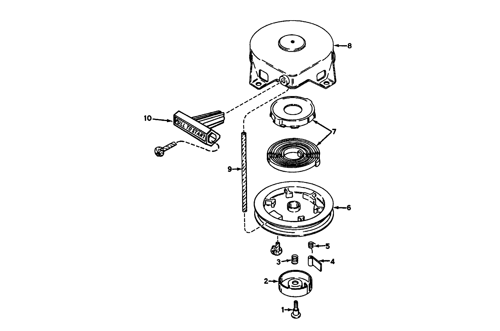 Recoil Starter No. 590537