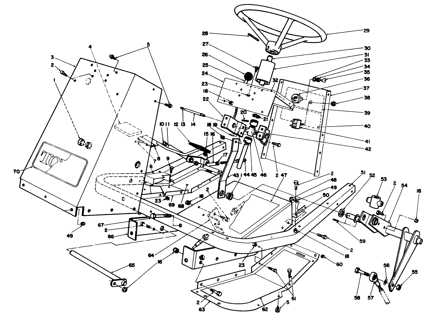 Frame & Steering Assembly