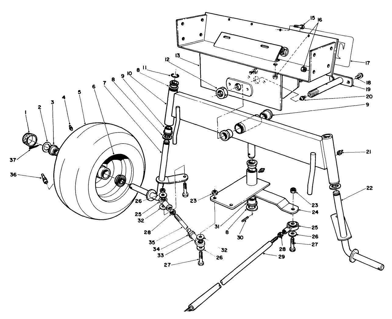 Rear Axle Assembly
