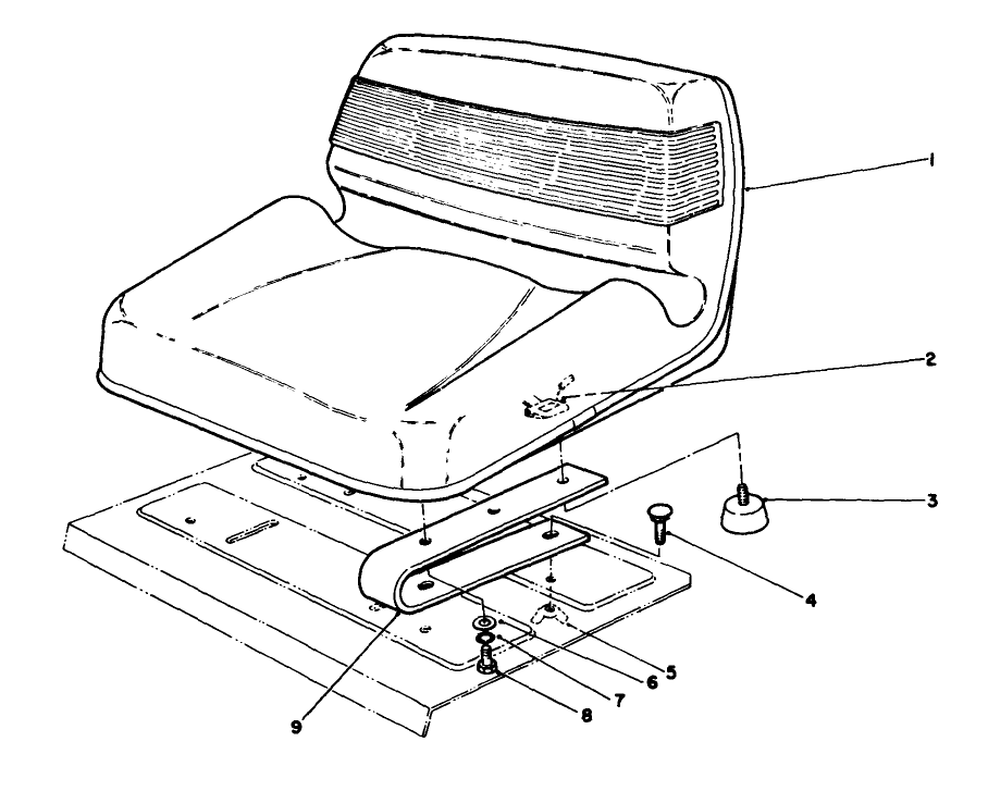 Standard Seat Kit Model No. 30746 (optional)