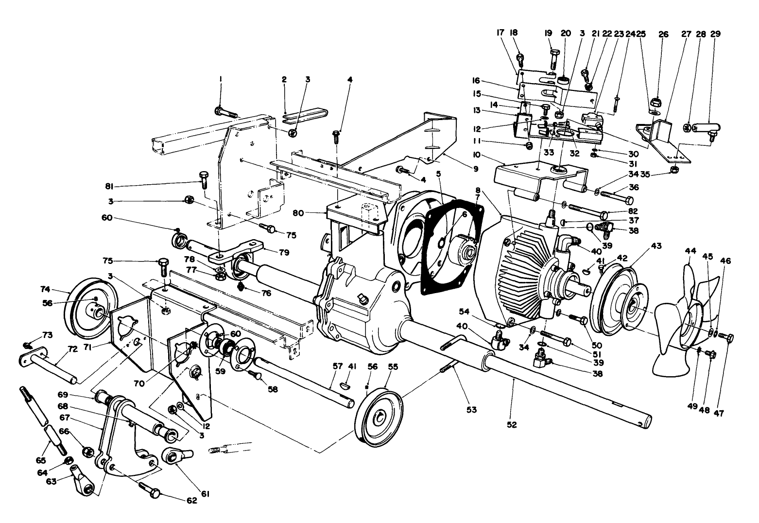 Transmission & Differential Assembly