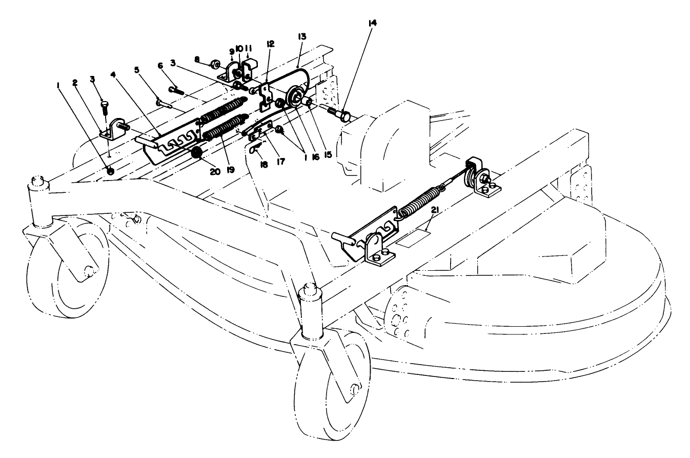 Flotation Kit Model No. 30759 (optional)(for Cutting Units Model No. 30544 & 30752)