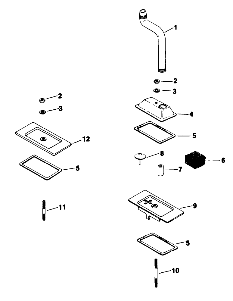 Breather & Vent-Engine Kohler Model No. M18qs-24657 (continued)