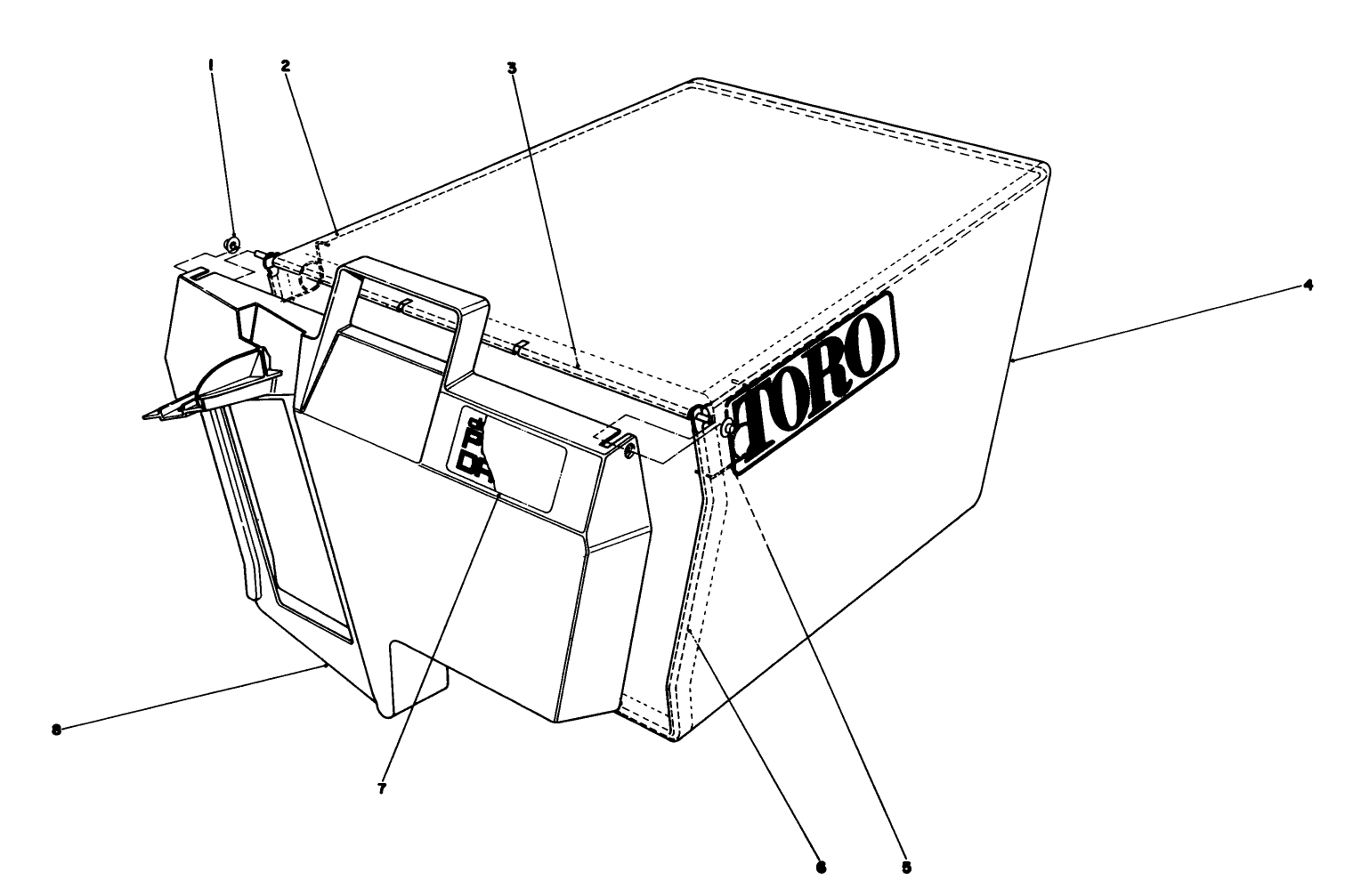 Grass Bag Assembly No. 11-0189