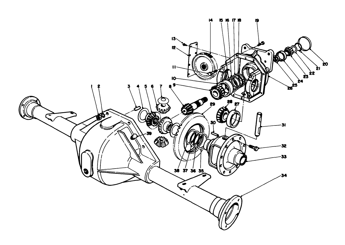 Front Axle Assembly No. 67-8220