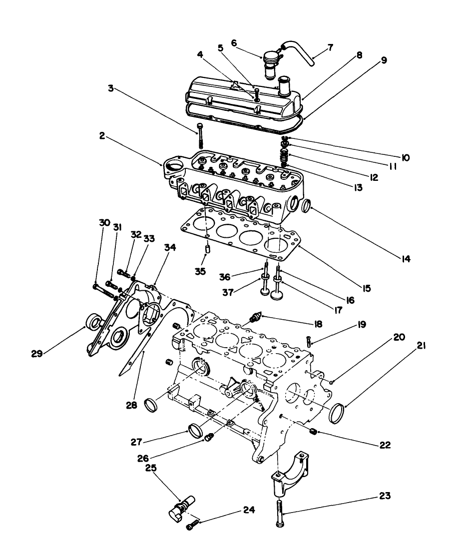 Cylinder Head & Valve Assembly