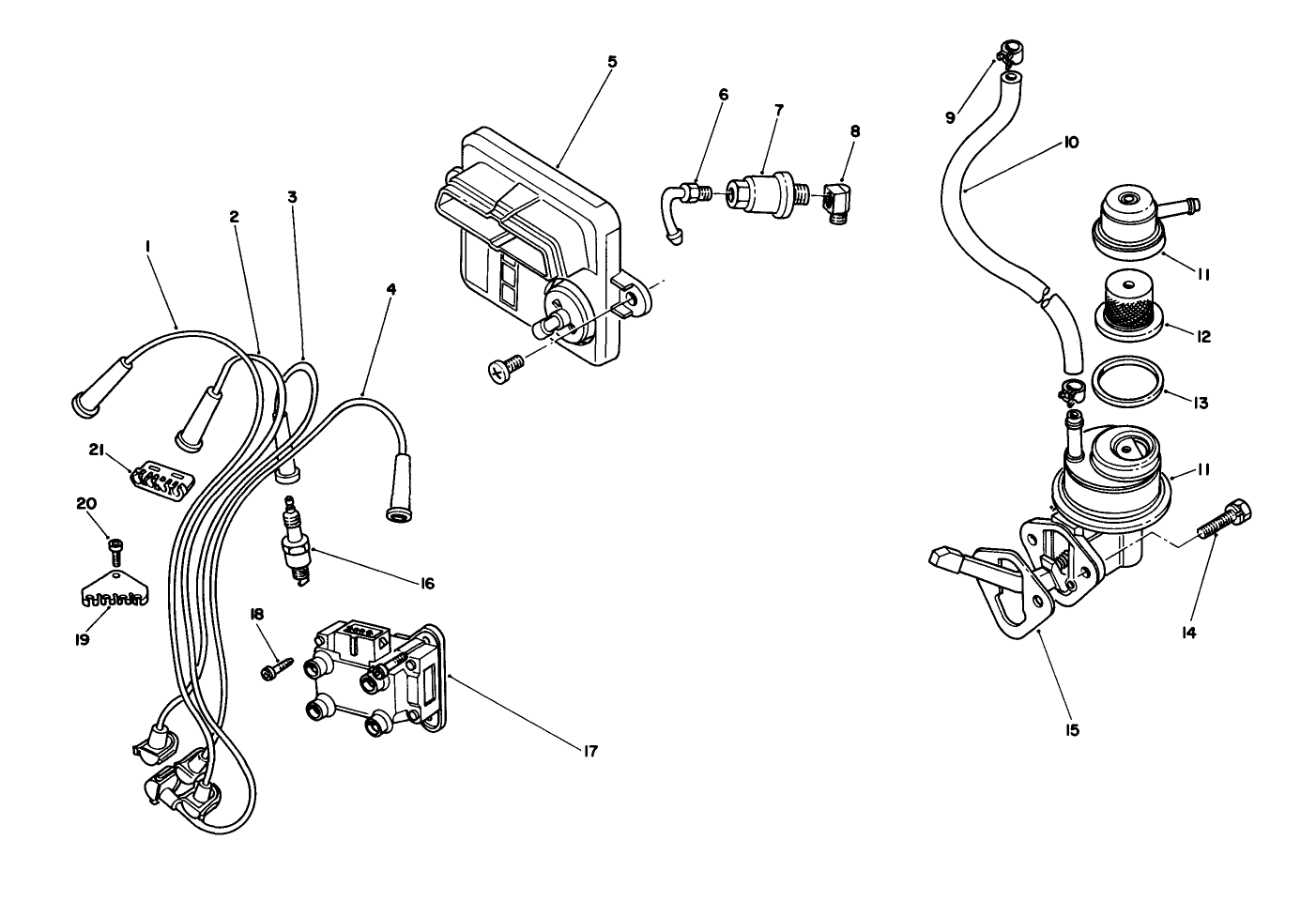 Ignition & Fuel Pump Assembly