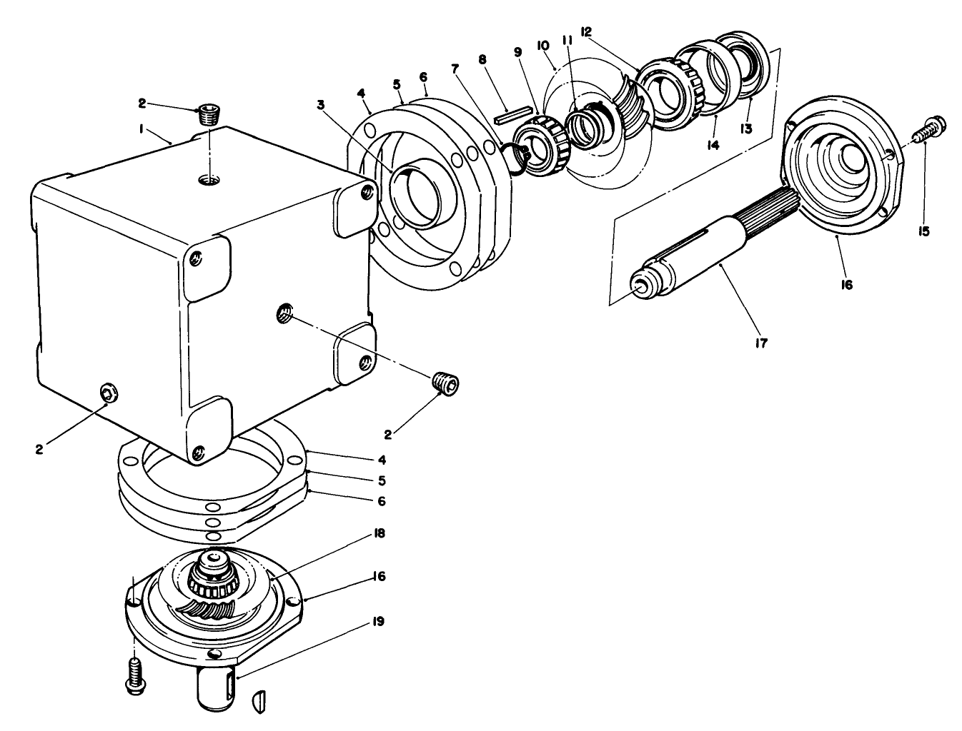 Gear Box Assembly No. 68-6810