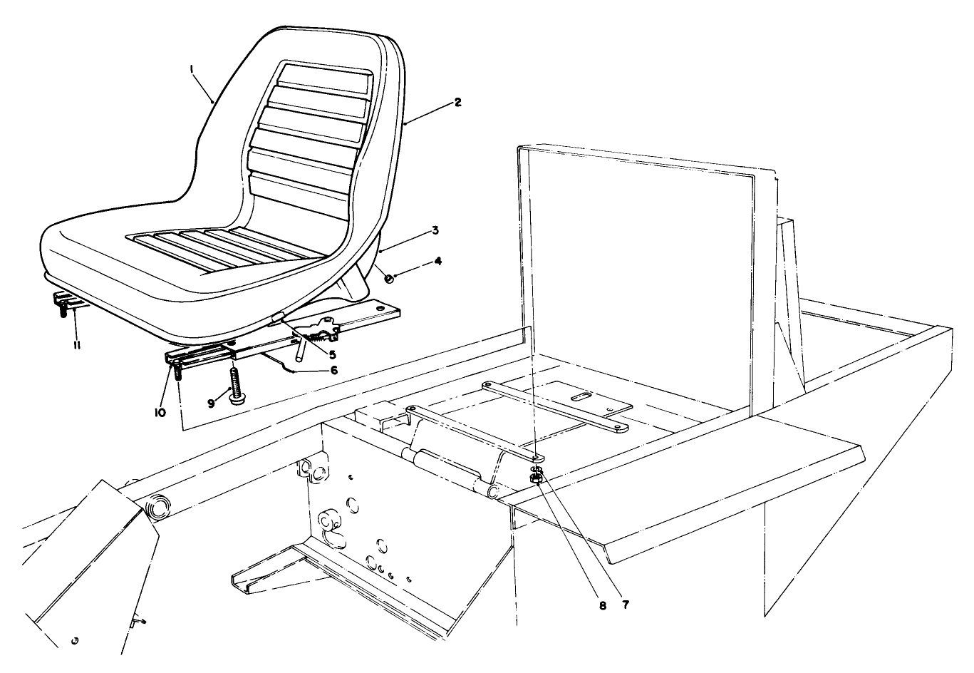Standard Seat Kit Model No. 30770