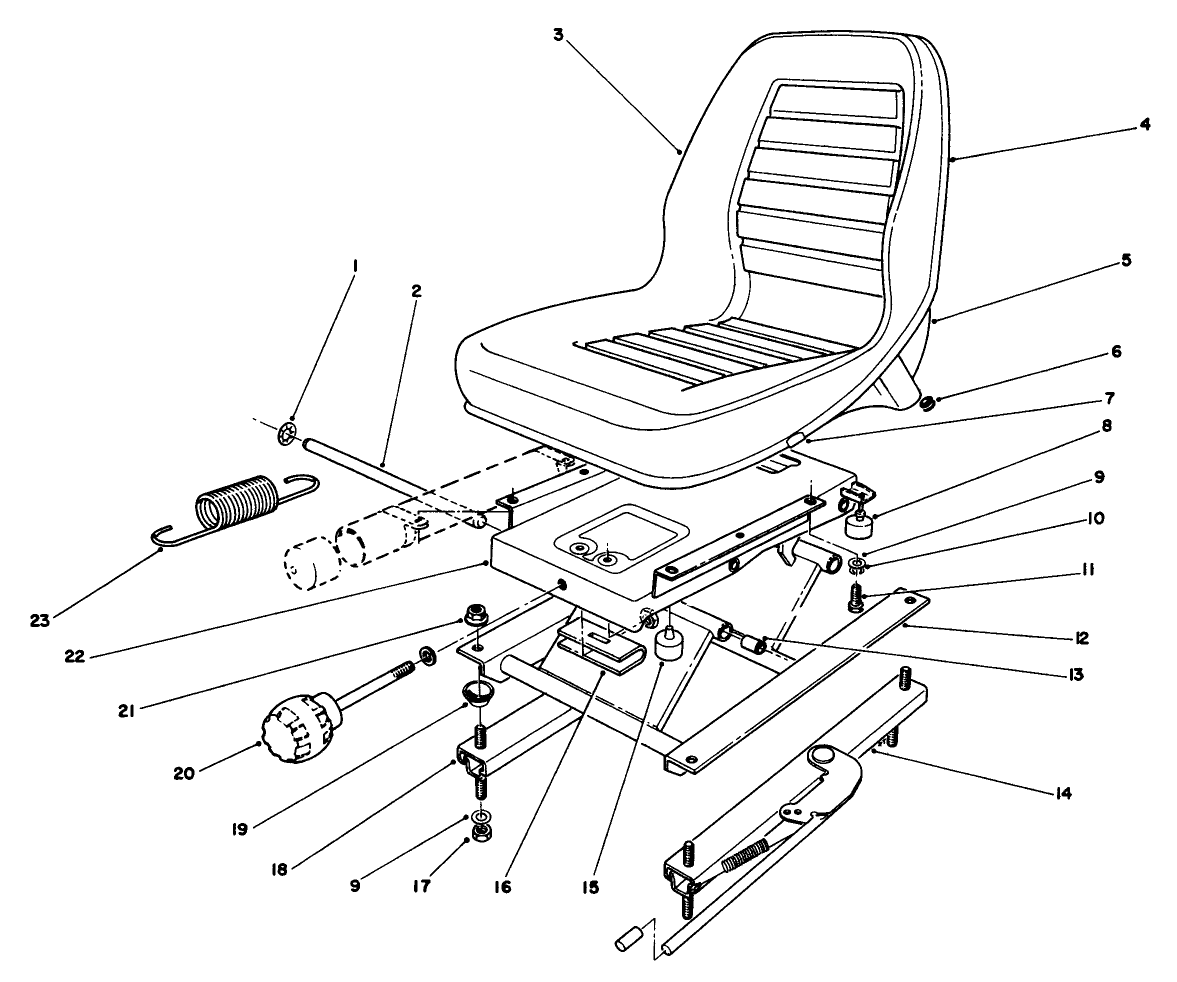 Deluxe Seat Kit Model No. 30772