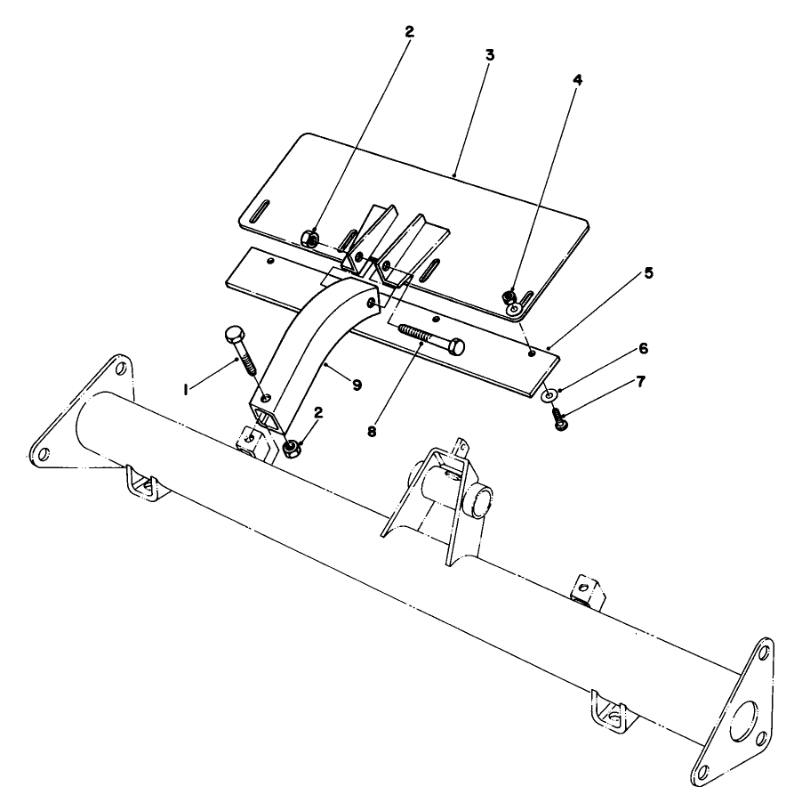 Grass Dispersion Shield Kit No. 51-0800 (opt.) (5 & 7 Blade Reelmaster Model No. 01005 & 01007 Only)