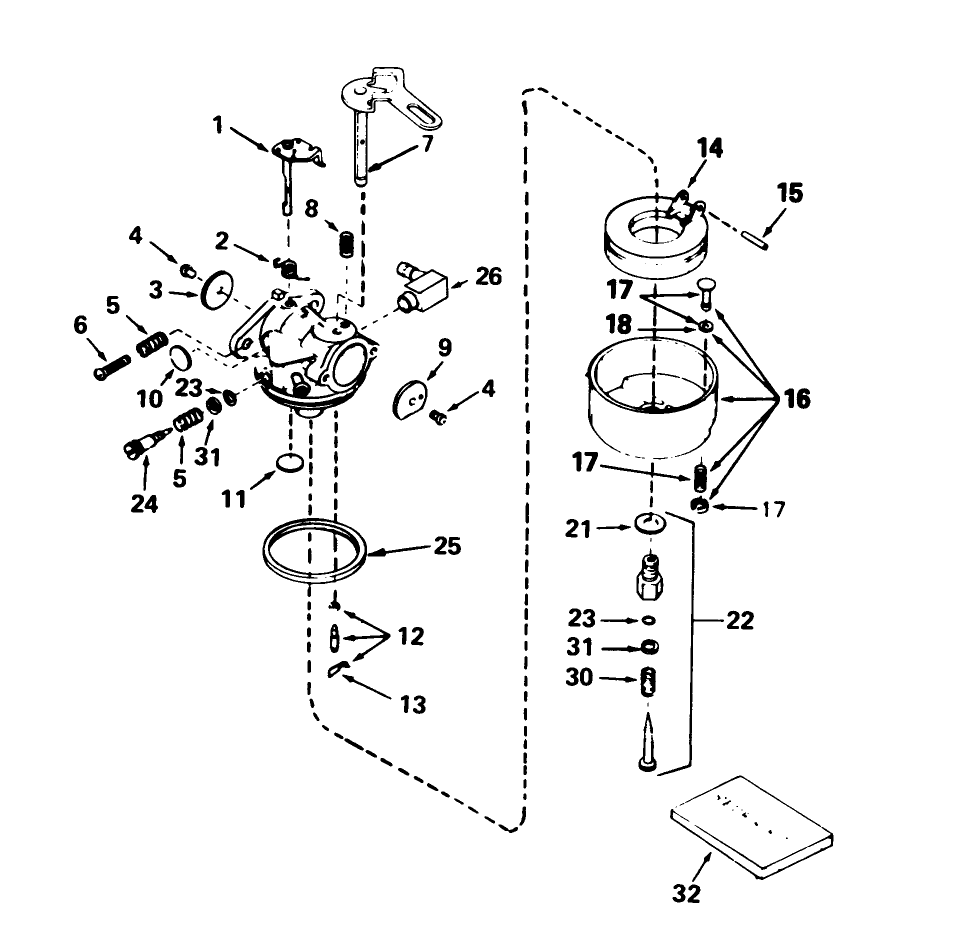 Carburetor No. 632107a