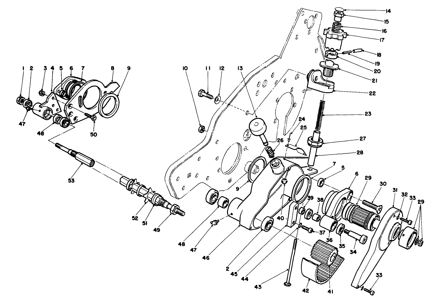 Reel Assembly Grooming Reel Kit Model No. 04125 (optional) (continued)