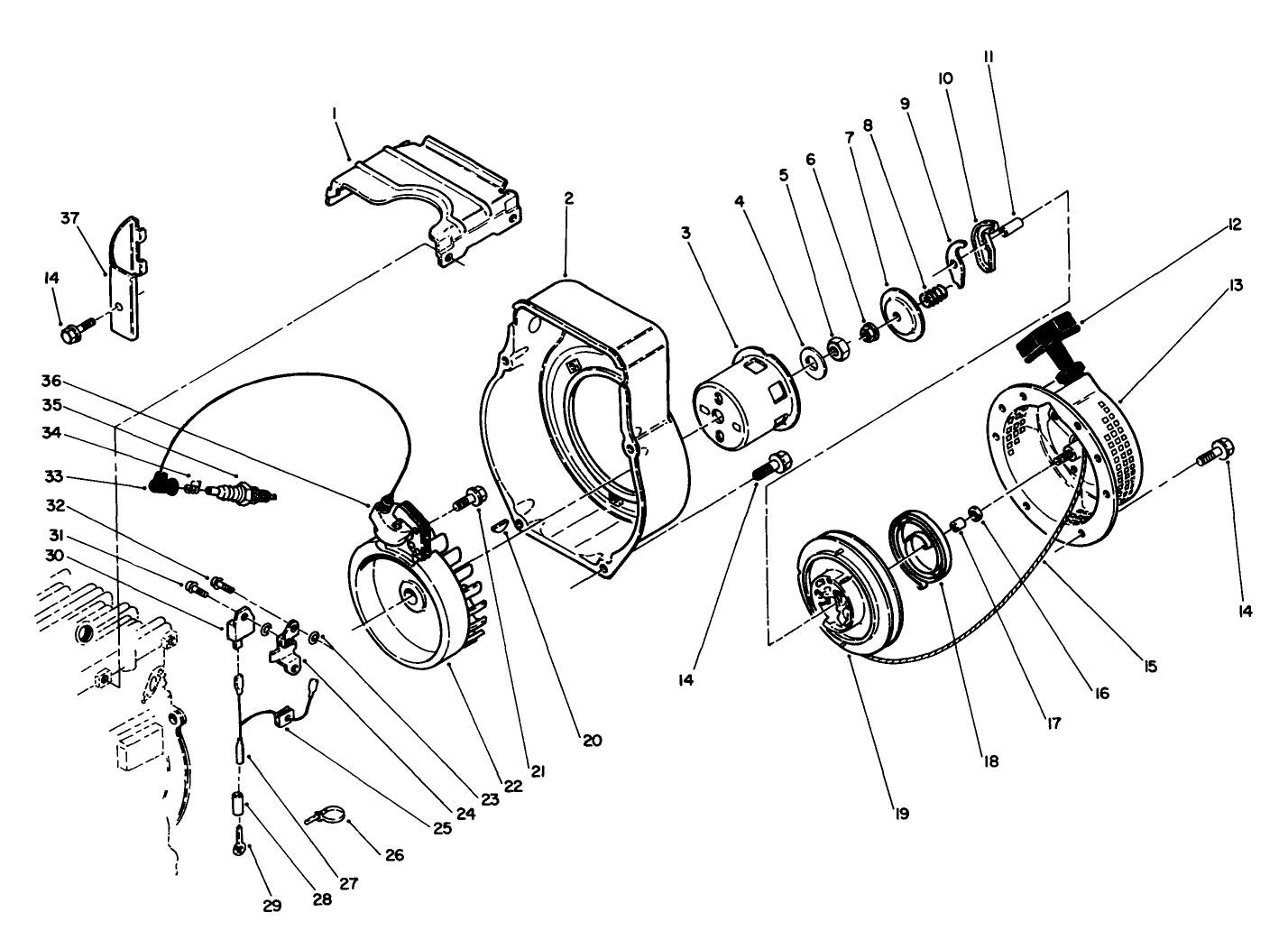 Engine Assembly (continued) Kawasaki Model No. Fg150g-Cs00