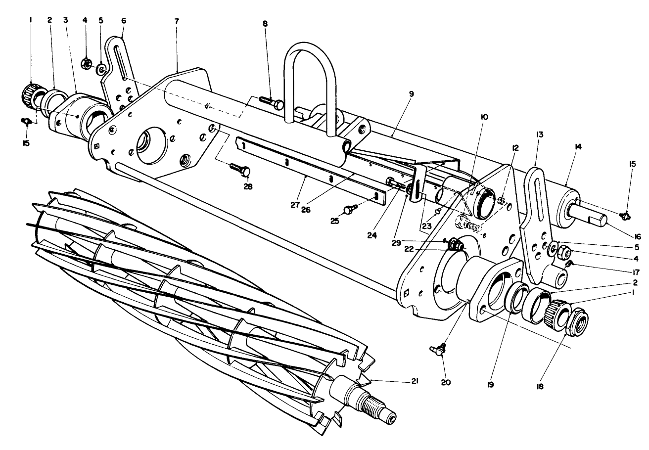 8 & 11 Blade Cutting Units W/groomer Model No. 04460 & 04465 (continued)