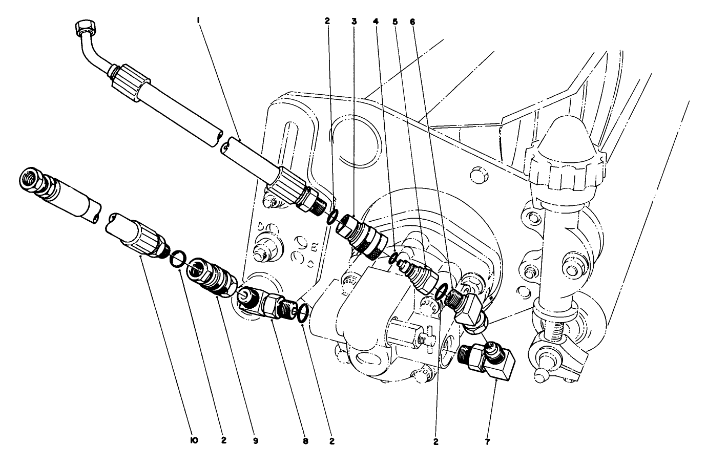 Backlapping Kit No. 63-4960 (optional) #1 Cutting Unit