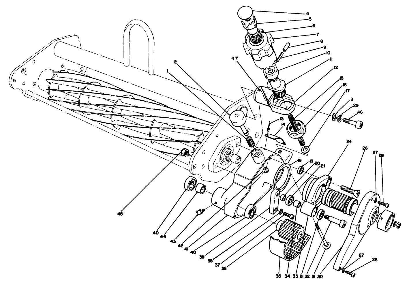 8 & 11 Blade Cutting Units W/groomer Model No. 04460 & 04465 (continued)