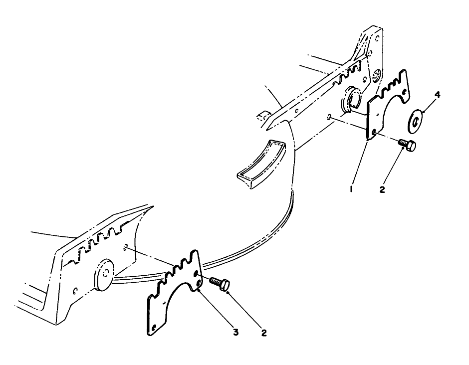 Wear Plate Model No. 49-4080 (optional)