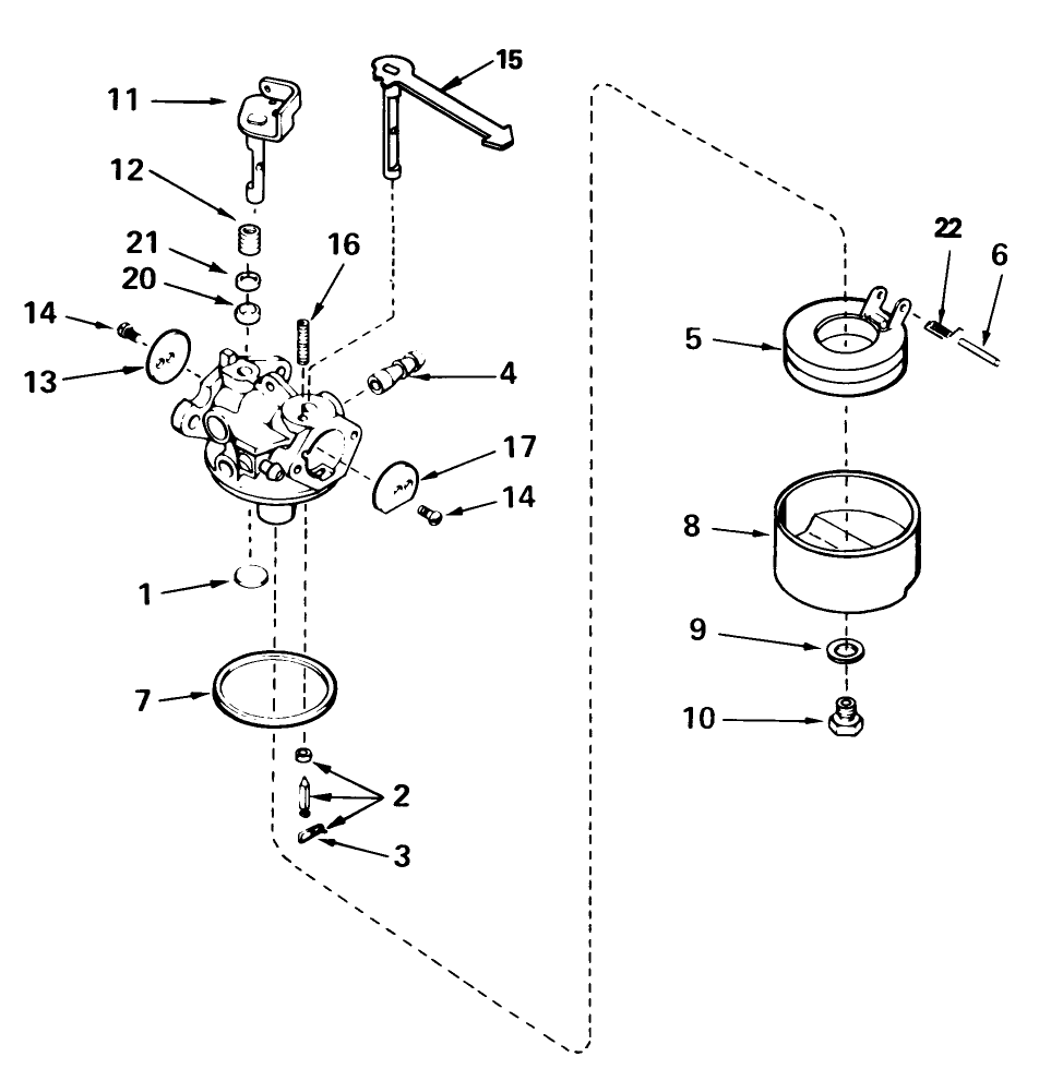 Carburetor No. 632552