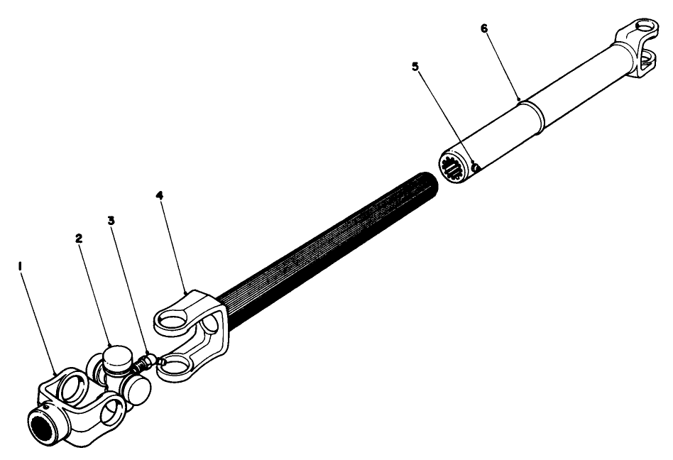 Drive Shaft Assembly No. 62-4260