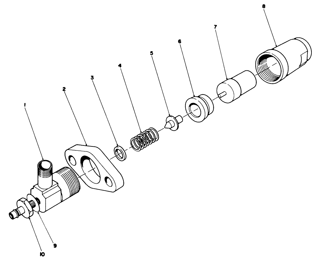 Nozzle & Holder Assembly No. 44-8070