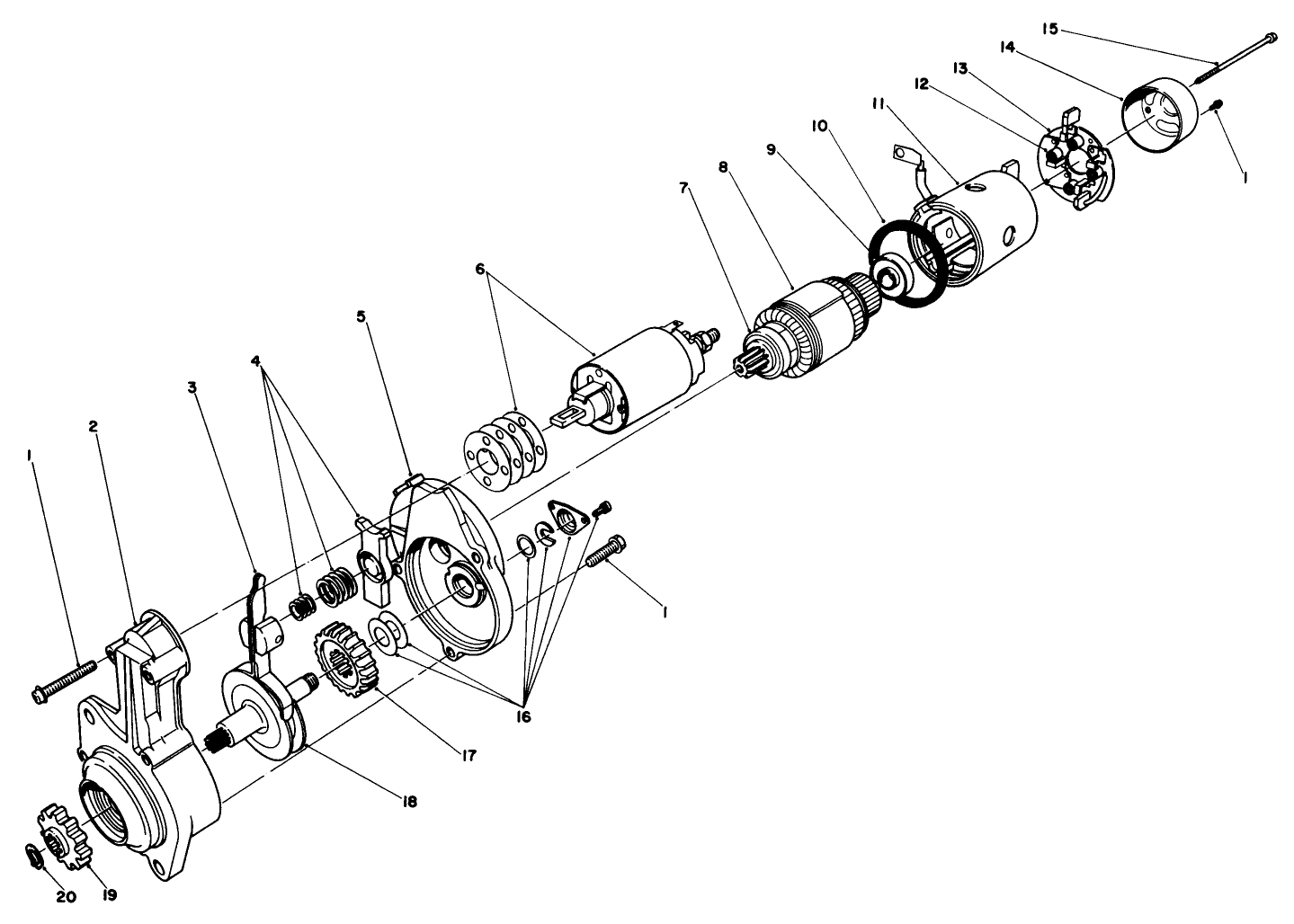 Starter Assembly No. 46-7610