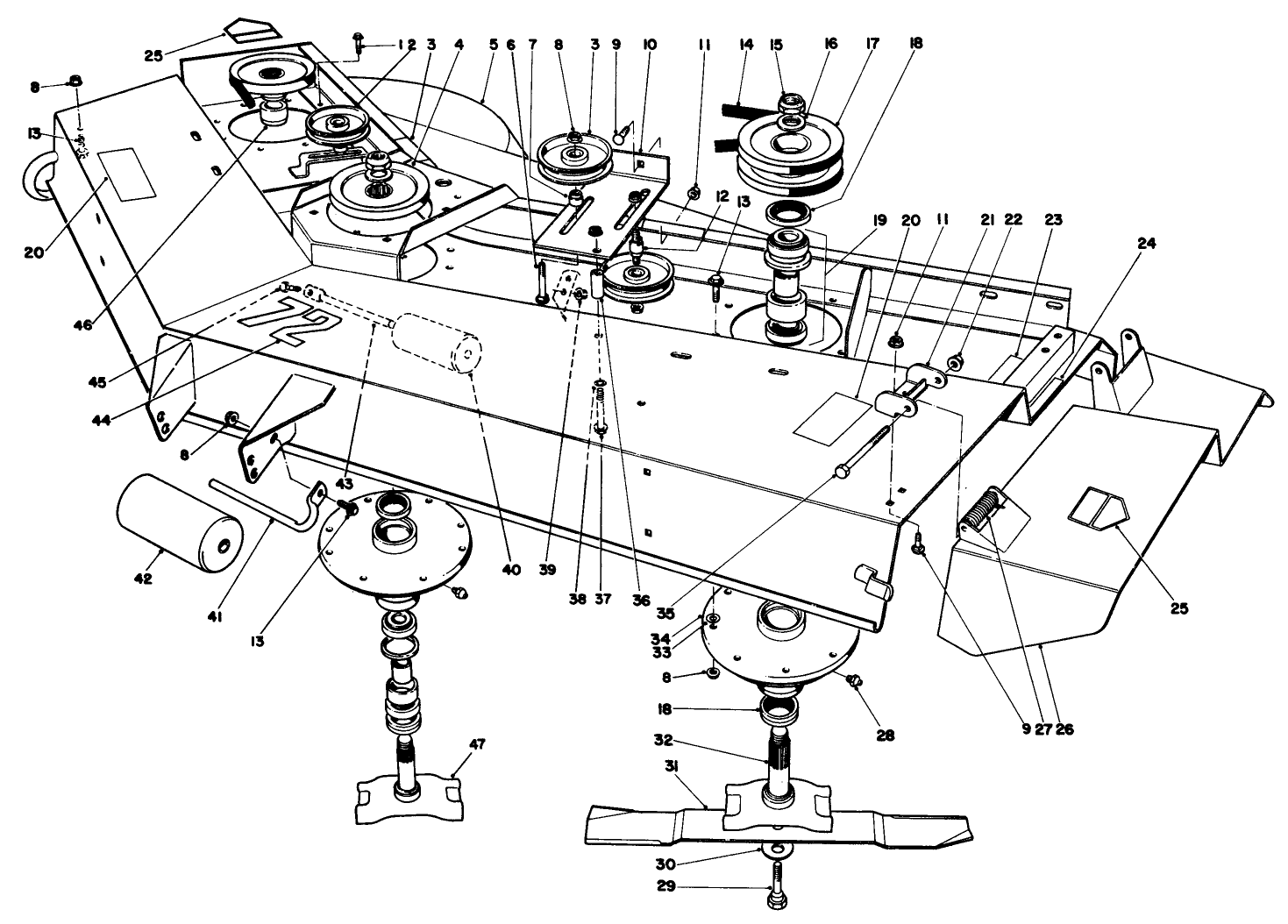 Cutting Unit Model No. 30722