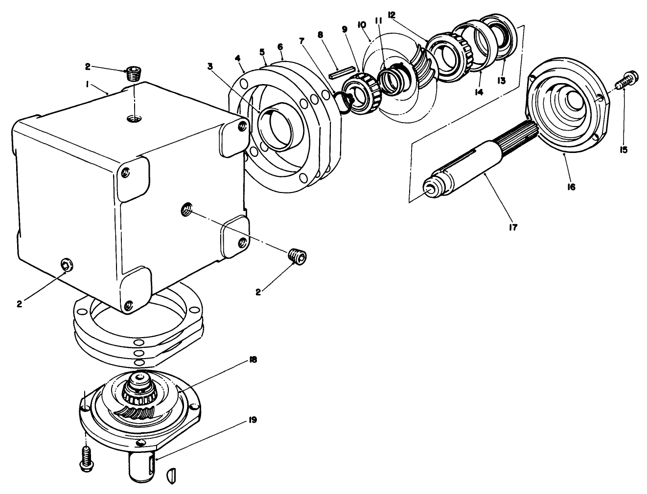 Gear Box Assembly No. 68-6810