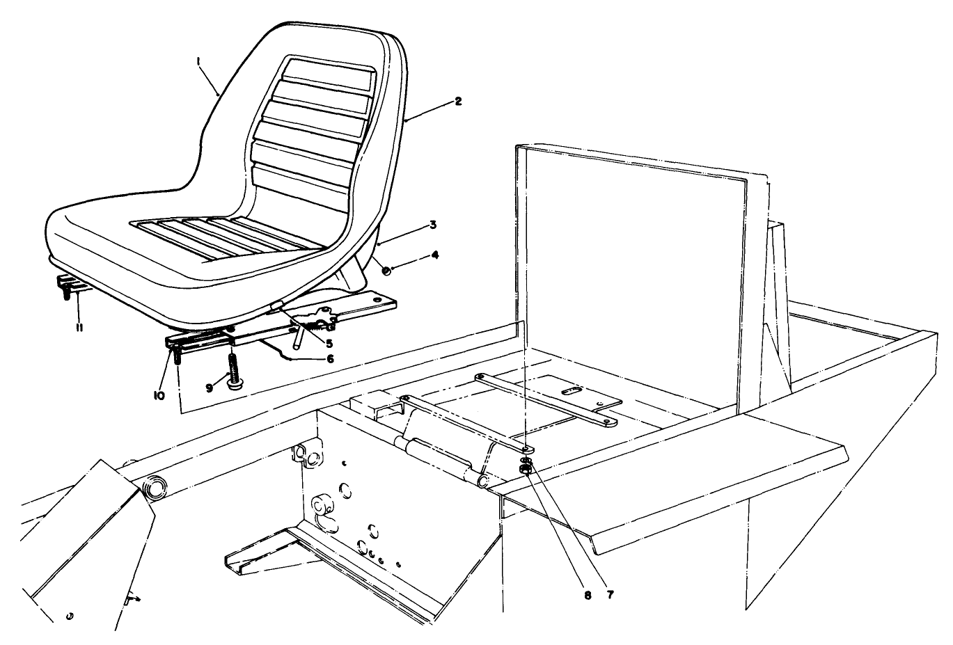 Standard Seat Kit Model No. 30770
