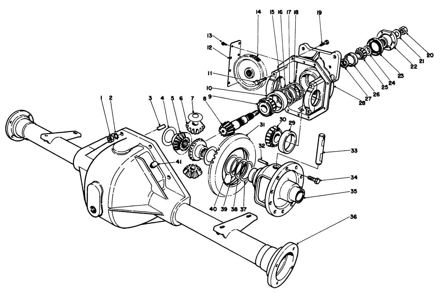 Front Axle Assembly No. 71-4390
