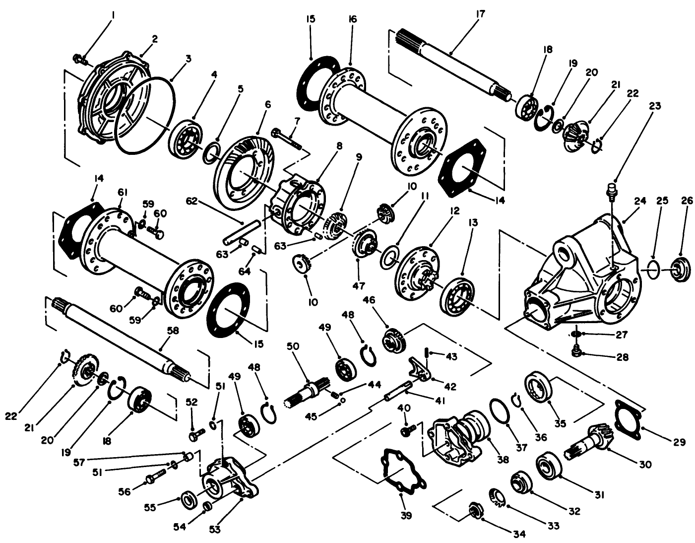 Rear Axle Assembly No. 68-6820