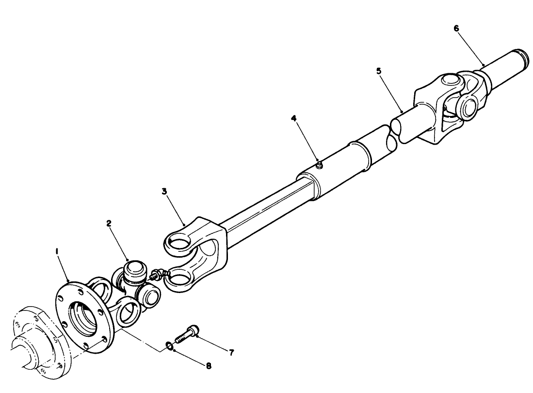 Drive Shaft Assembly No. 71-4550