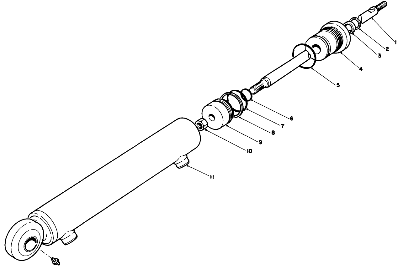Steering Cylinder Part No 68-6860