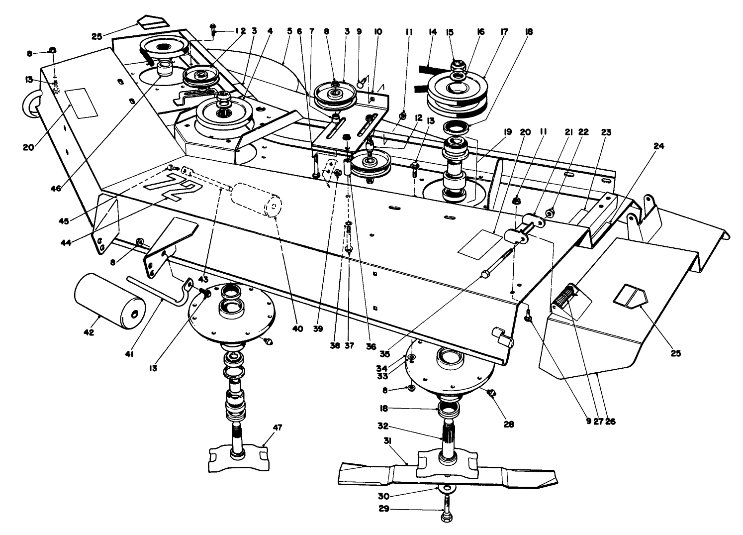 Cutting Unit Model No. 30722