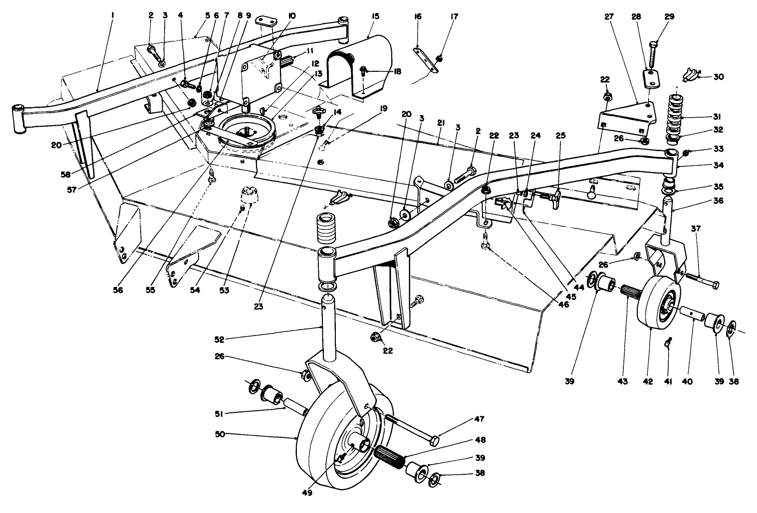 Cutting Unit Model No 30722 (continued)