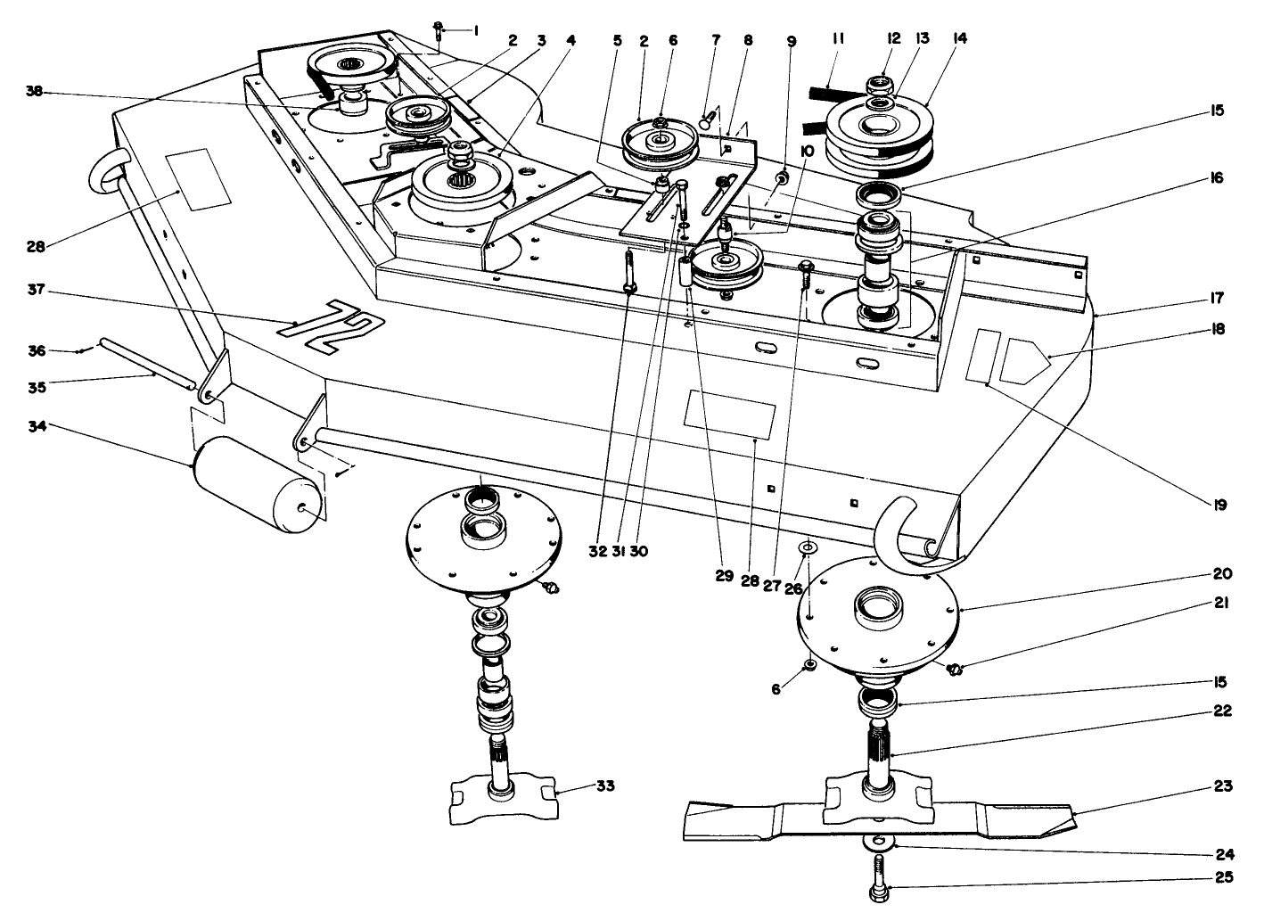 Cutting Unit Model No. 30710