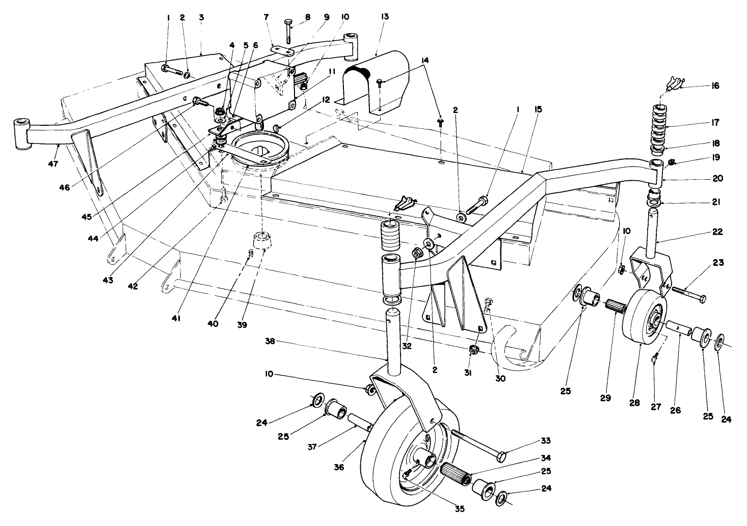 Cutting Unit Model No. 30710 (continued)